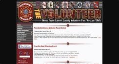 Desktop Screenshot of calvertfirerescueems.com